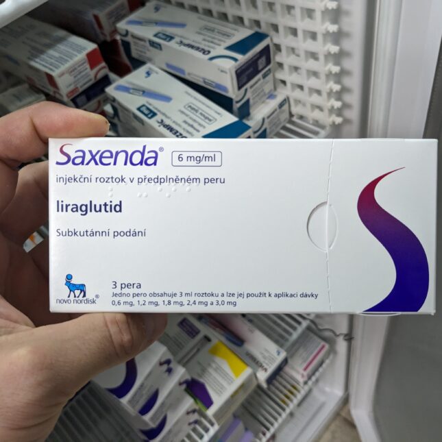 liraglutide medication box. -- coverage from STAT