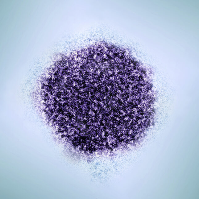 purple hepatitis C virion. --first opinion coverage from STAT